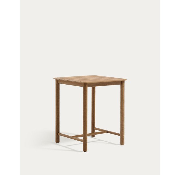 Ogrodowy stolik barowy z litego drewna akacjowego 78x78 cm Sori – Kave Home-image-3