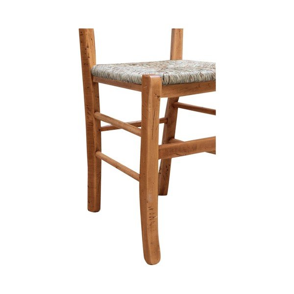 Brązowe krzesło z drewna bukowego Alis-image-2