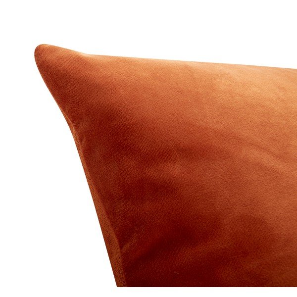 Pomarańczowa poduszka Hübsch Vela, 60x40 cm-image-3