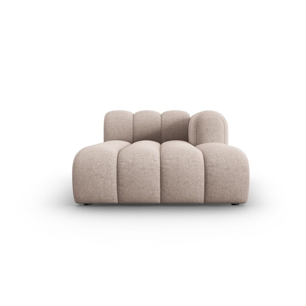 Beżowy szezlong (prawostronny) Lupine – Micadoni Home