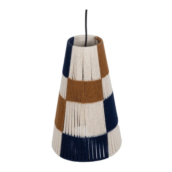 Lampa wisząca z kloszem plecionki papierowej ø 22 cm – Ixia-image-2