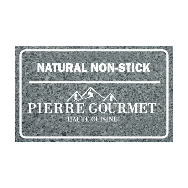 Zestaw 3 szarych patelni Bisetti Pierre Gourmet-image-2