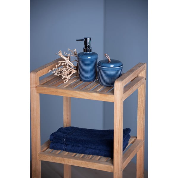 Niebieski ceramiczny dozownik do mydła Wenko Sada-image-3