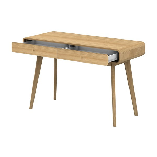 Biurko w dekorze dębu 50x120 cm Cassie – Støraa-image-1