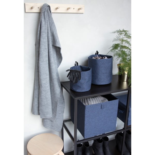 Tekstylny koszyk ø 22x22 cm Soft Storage – Bigso Box of Sweden-image-3