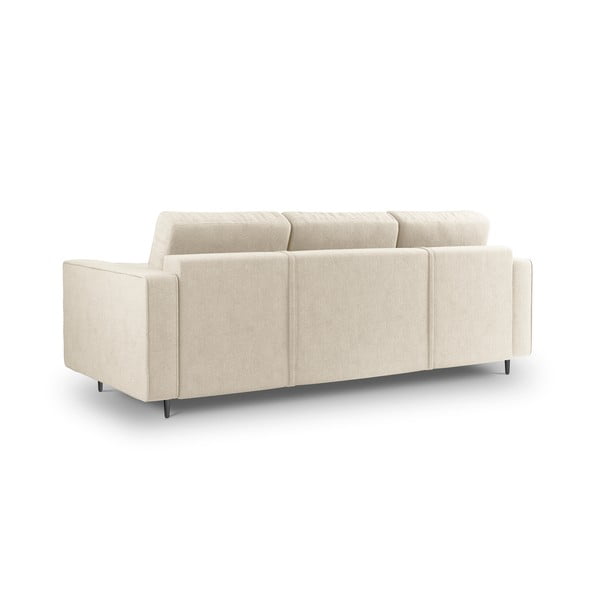 Jasnobeżowa rozkładana sofa Milo Casa Santo-image-4