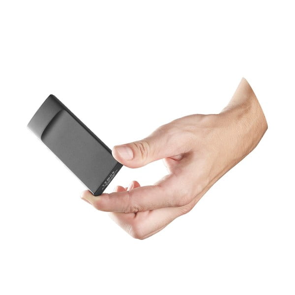 Przenośna ładowarka/powerbank CellularLine FREEPOWER Slim, 3600mAh, czarna-image-2