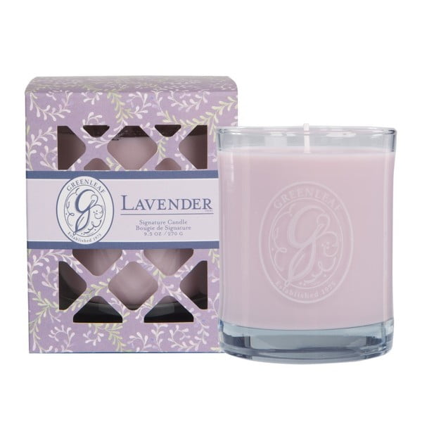 Świeczka o zapachu lawendy Greenleaf Signature Lavender