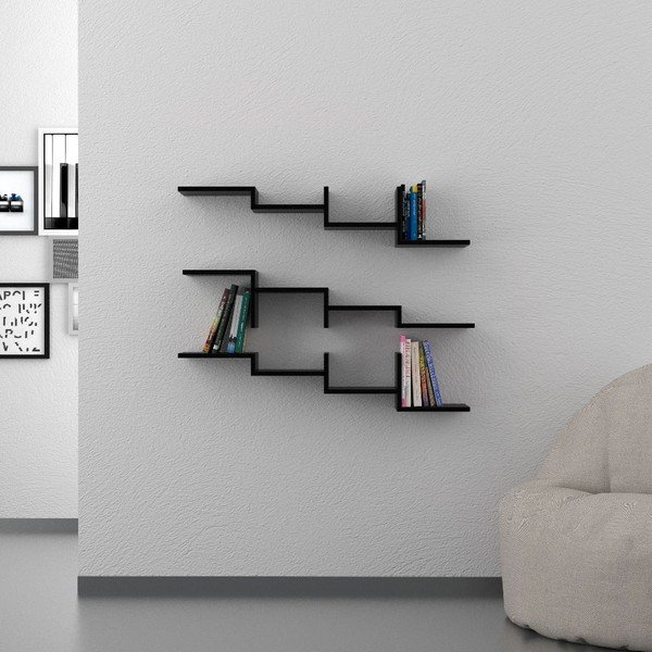 Półka Step Black-image-1