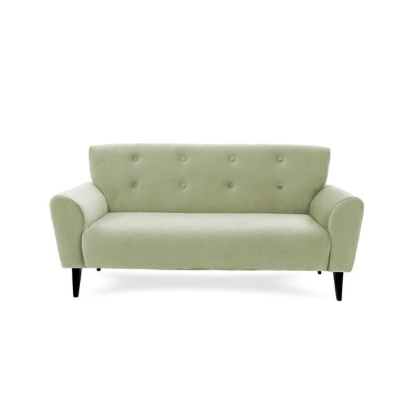 Jasnozielona sofa Vivonita Kiara, 195 cm