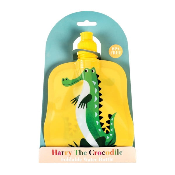 Zwijana butelka na wodę Rex London Harry the Crocodile