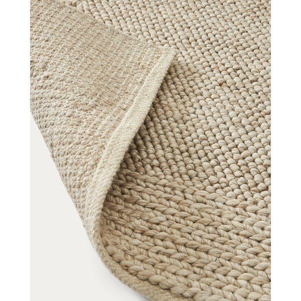 Kremowy dywan wełniany 160x230 cm Minji – Kave Home-image-3