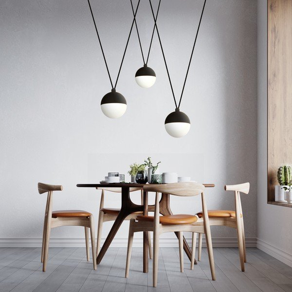 Czarna lampa wisząca SULION Eclipse, wys. 100 cm-image-1