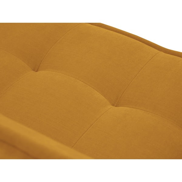 Żółta sofa 240 cm Mike – Micadoni Home-image-1