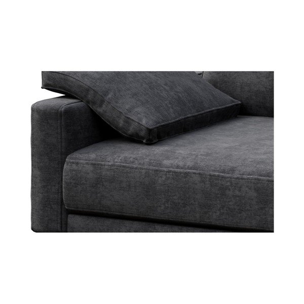Ciemnoszara sofa trzyosobowa MESONICA Musso, 211 cm-image-4