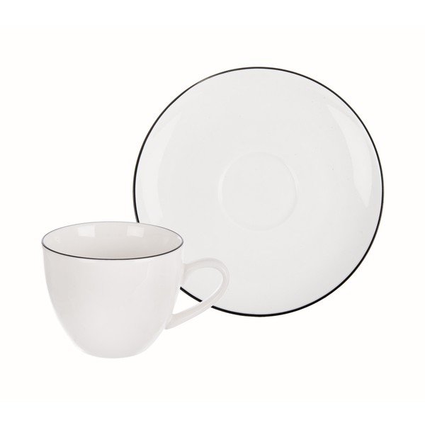 Biała porcelanowa filiżanka na espresso 100 ml Decora – Orion-image-2