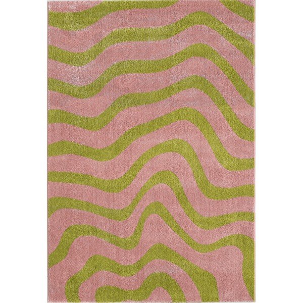Zielony/różowy dywan 160x230 cm Aurora – ESTE