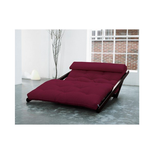 Szezlong Karup Figo, Wenge/Bordeaux, 120 cm-image-2