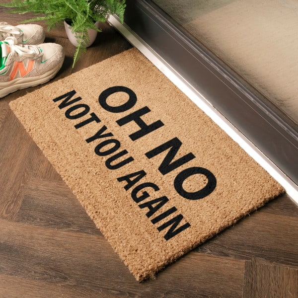 Wycieraczka z włókna kokosowego 40x60 cm Not You Again – Artsy Doormats-image-1