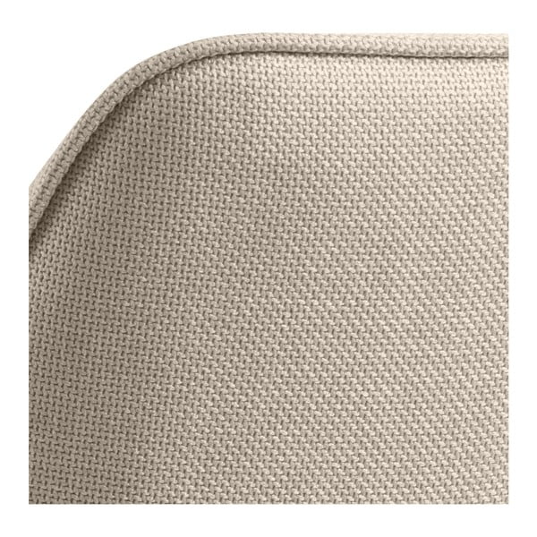 Beżowe tapicerowane fotele jadalniane zestaw z podłokietnikami 2 szt. Glenda – Actona-image-4