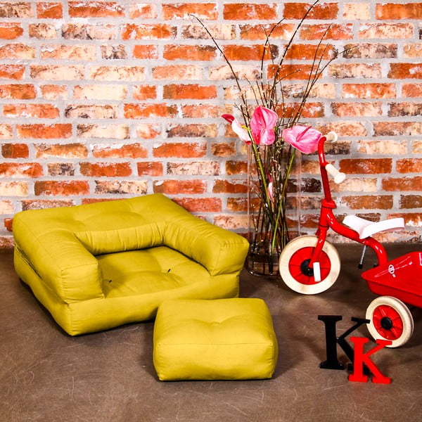 Fotel dziecięcy Karup Baby Cube Amarillo-image-1