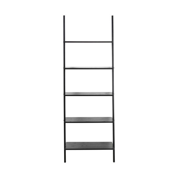 Czarna biblioteczka ścienna Actona Writex, wys. 183 cm-image-2