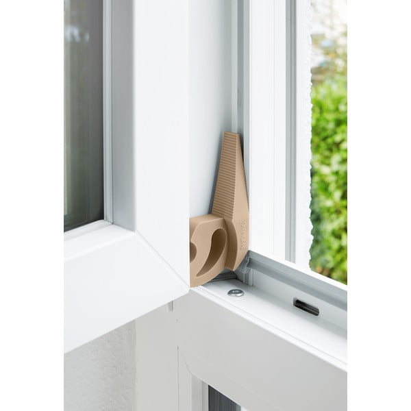 Beżowy stoper do drzwi i okien Wenko Multi-STOP®-image-1