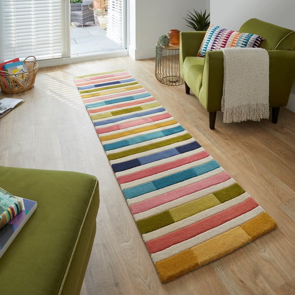 Wełniany chodnik 230x60 cm Piano – Flair Rugs-image-1