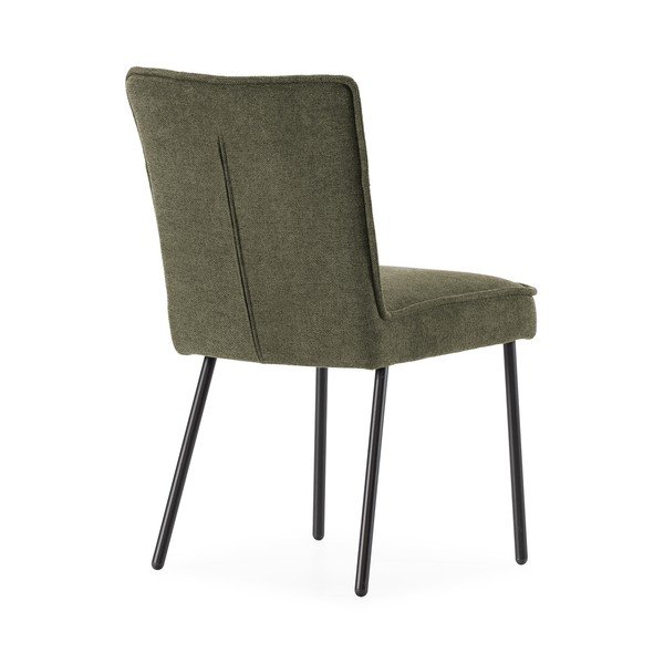Zielone tapicerowane krzesła zestaw 2 szt. Vesta – MOME-image-4