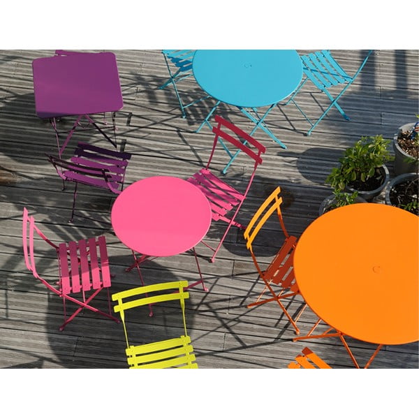 Zestaw 2 brązowych krzeseł składanych Fermob Bistro-image-4