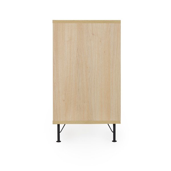 Czarna komoda Tenzo Flow, dł. 217 cm-image-4