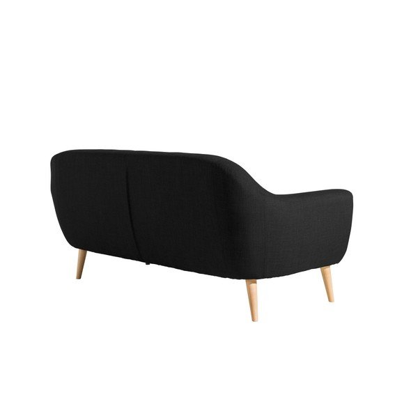 Czarna sofa 3-osobowa Max Winzer Kelly-image-3