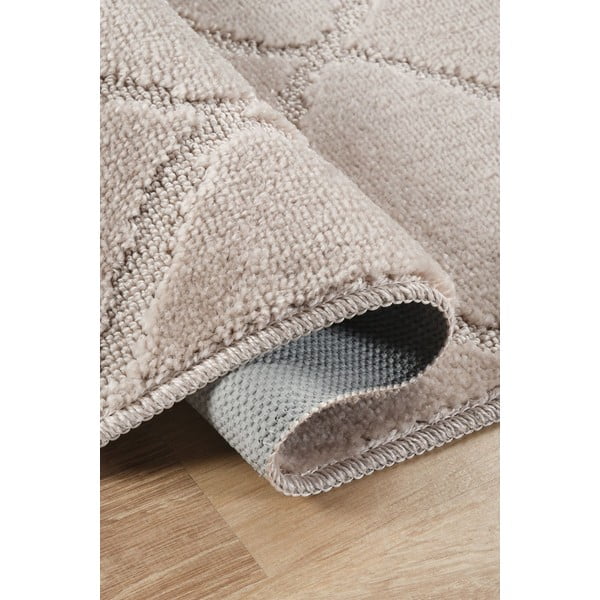 Jasnobrązowe dywaniki łazienkowe zestaw 2 szt. 50x80 cm Cizgili – Foutastic-image-2