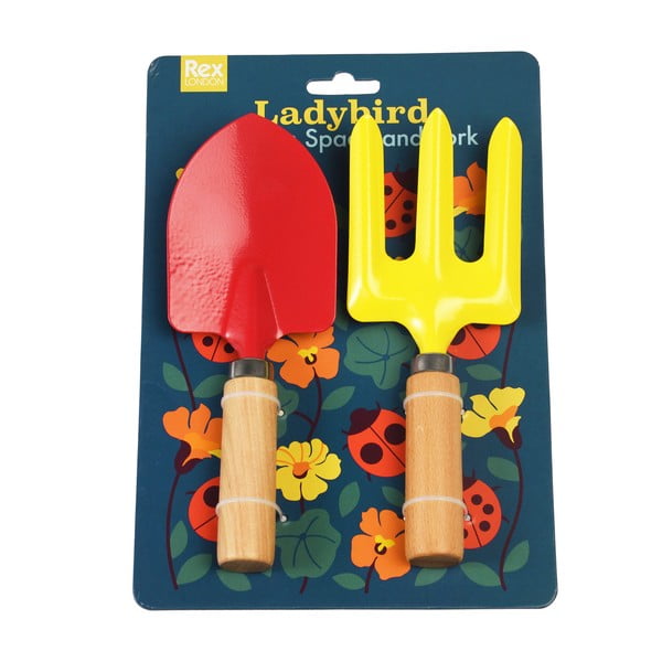 Małe narzędzia ogrodnicze zestaw 2 szt. Ladybird – Rex London-image-3