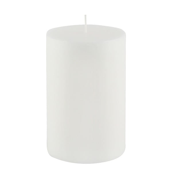 Biała świeczka Ego Dekor Cylinder Pure, 83 h