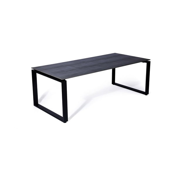 Szary stół ogrodowy Bonami Selection Strong, 210 x 100 cm-image-1