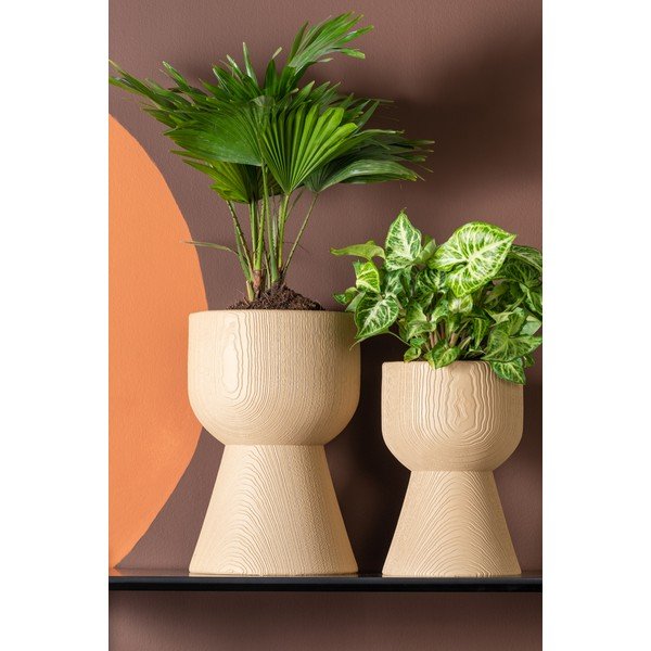 Beżowa doniczka PT LIVING Tam Tam, ø 21 cm-image-1