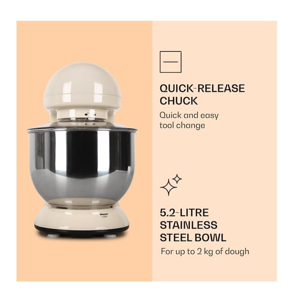 Beżowy robot kuchenny Klarstein Bella-image-2