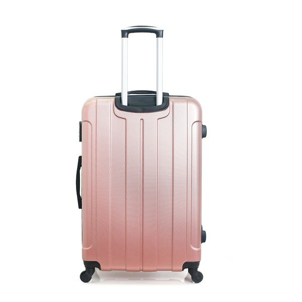Walizka w kolorze różowego złota na kółkach Hero Fogo, 93 l-image-2
