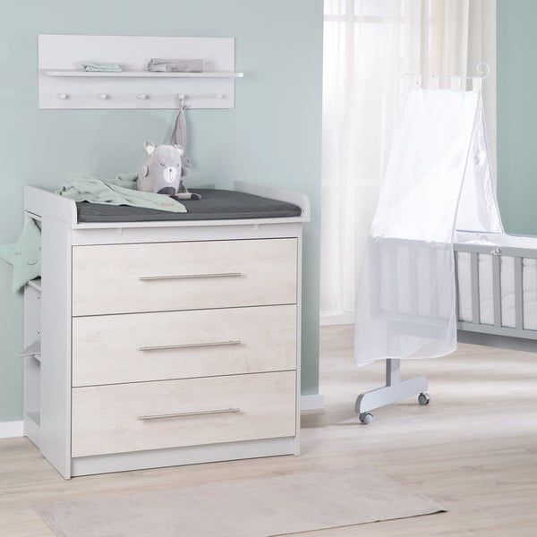 Podkładka do przewijania 75x85 cm Graphite gesteppt – Roba-image-4