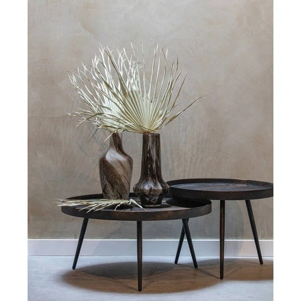 Czarny okrągły stolik ø 58 cm Bounds – WOOOD-image-1