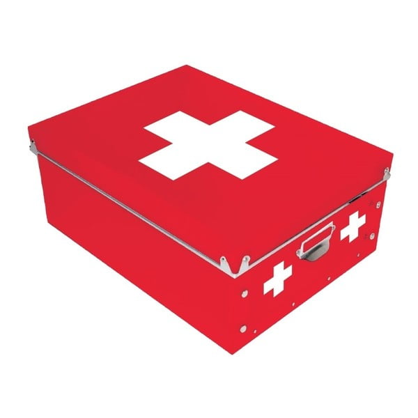 Czerwone
  pudełko na leki Incidence Cross