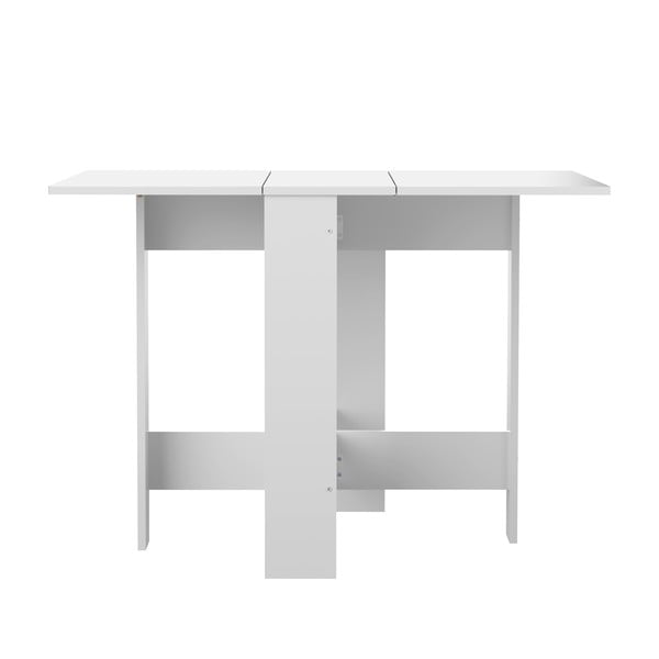Rozkładany stół z białym blatem 76x28 cm Papillon – TemaHome-image-4