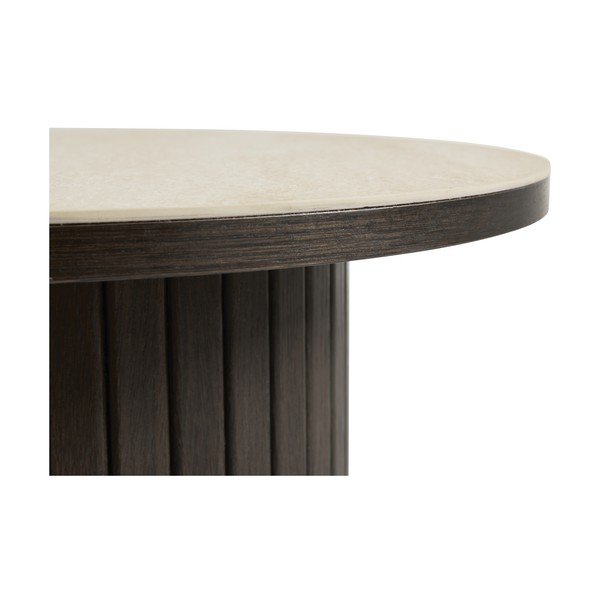 Okrągły stolik z ceramicznym blatem ø 50 cm Enna – Unique Furniture-image-2