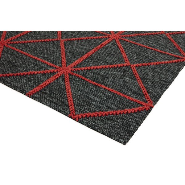 Czarno-czerwony dywan Asiatic Carpets Prism, 160x230 cm-image-4