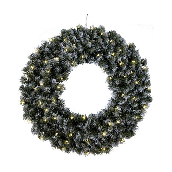 Zielony świecący wieniec Canada, ⌀ 70 cm-image-1