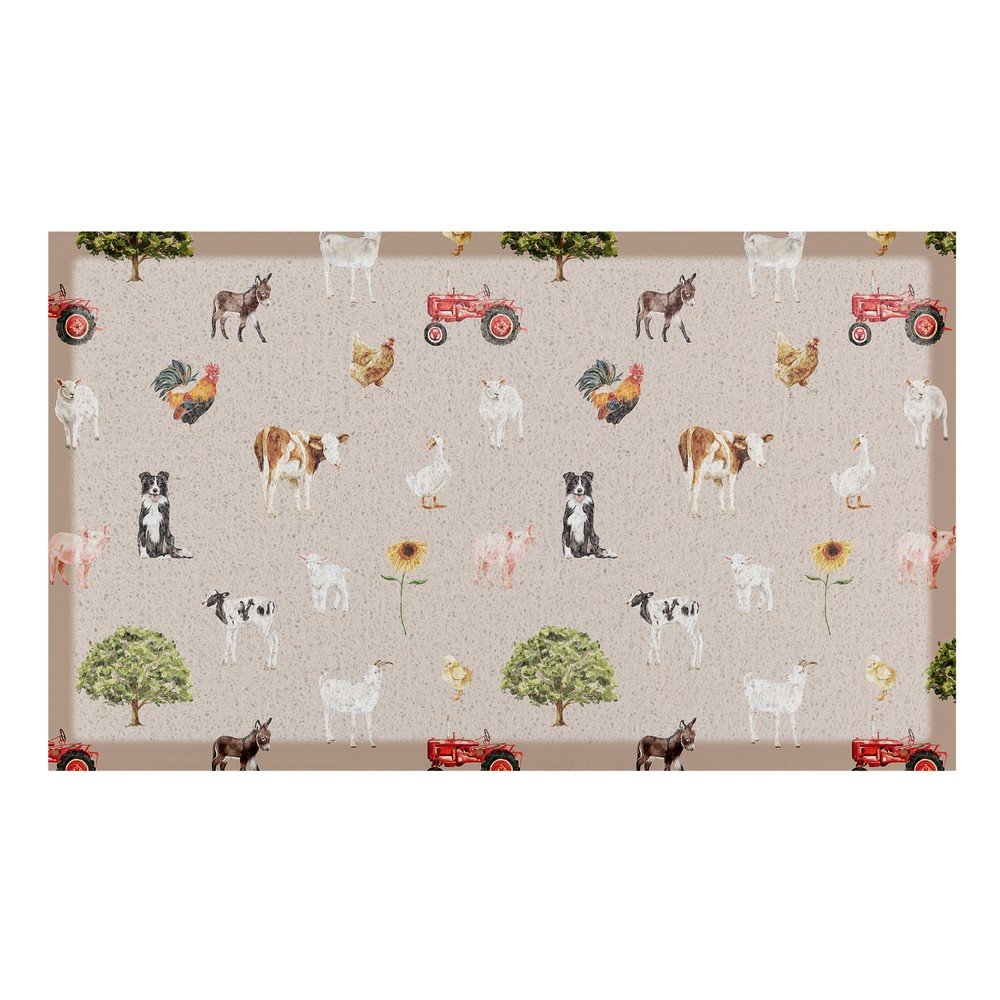 Wycieraczka z PVC 40x70 cm Farm Life – Artsy Doormats