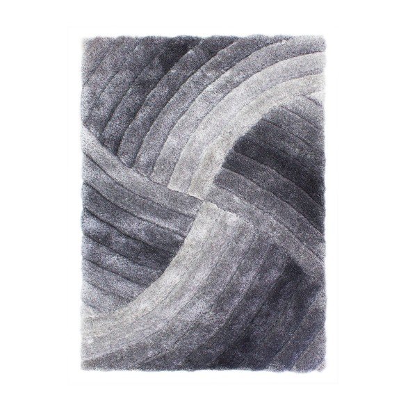 Szary dywan Flair Rugs Furrow, 160x230 cm