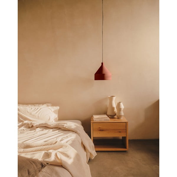 Szafka nocna w dekorze dębu Alguema – Kave Home-image-1