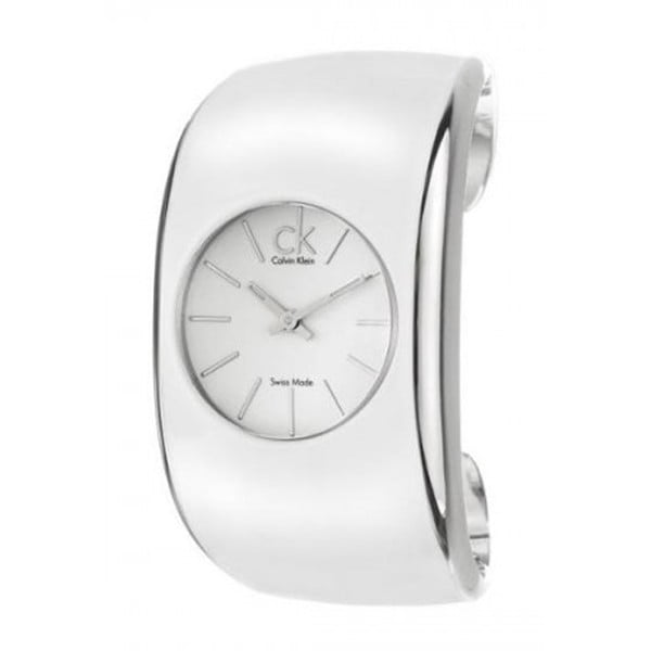 Biały zegarek damski Calvin Klein K6005101